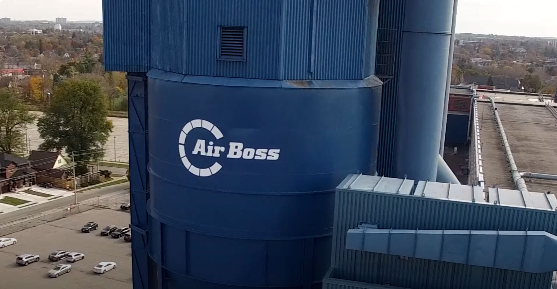 AirBoss facility drone view