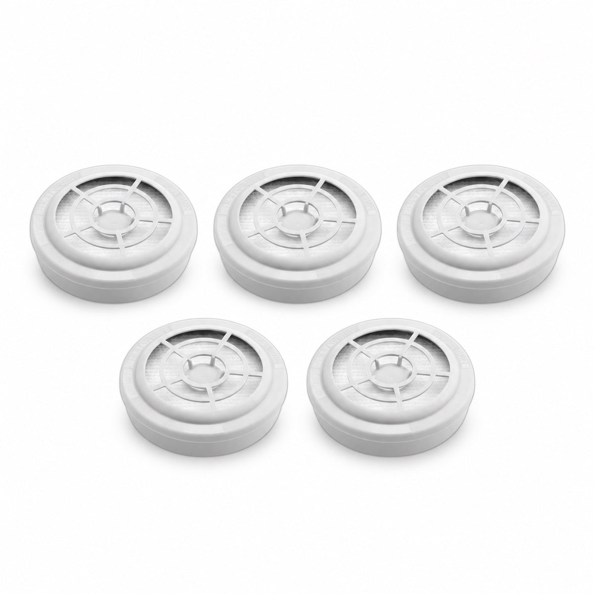 Five-pack of AirBoss 100® N100 replacement filters