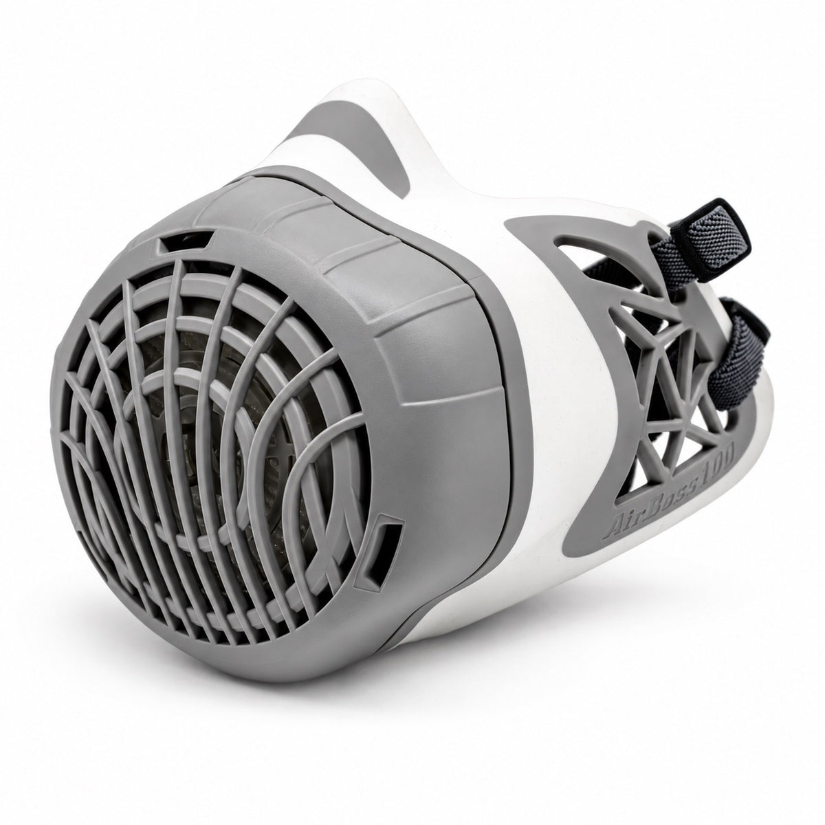 AirBoss 100 respirator viewed from a front angle