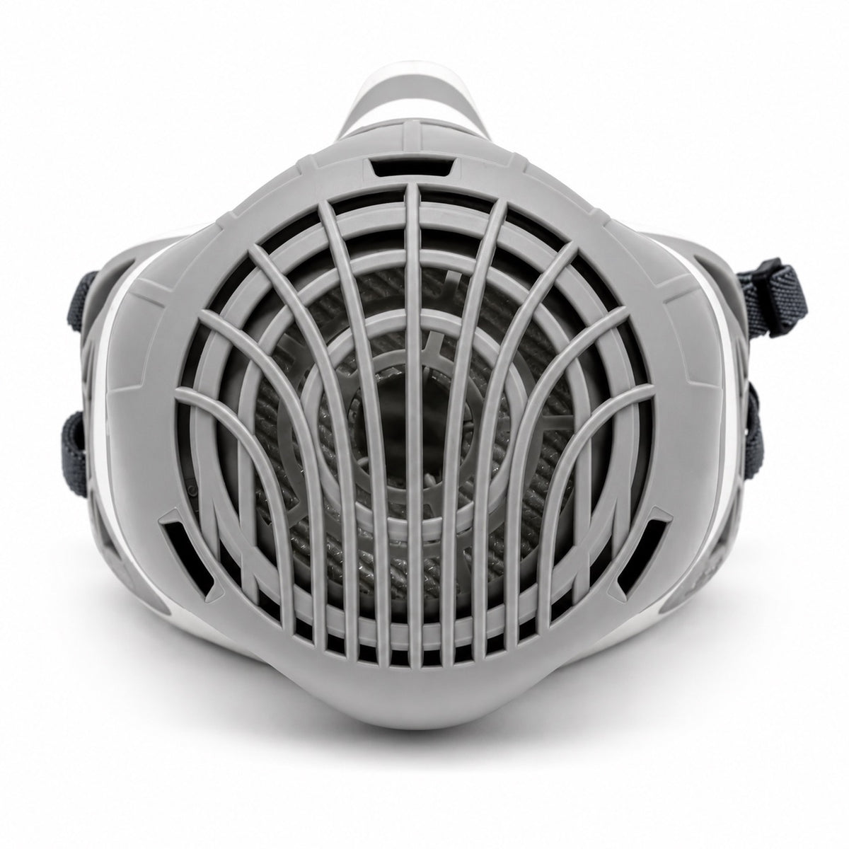 Front view of an AirBoss 100 respirator